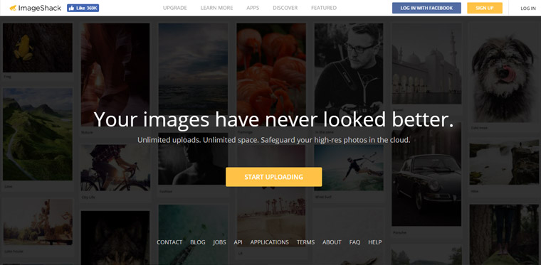 ImageShack photo sharing site