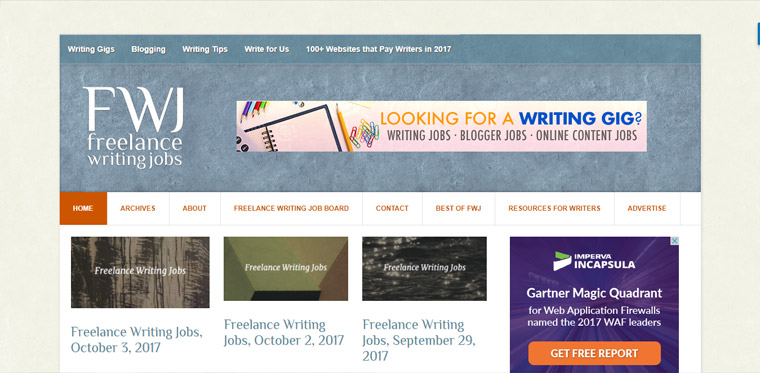 freelance writing gigs