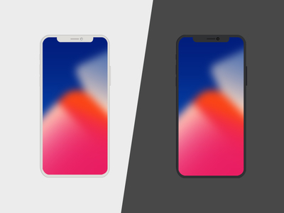 iPhone X free PSD