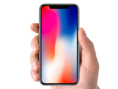 iPhone X mockup f