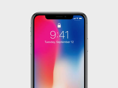 iPhone X PSD