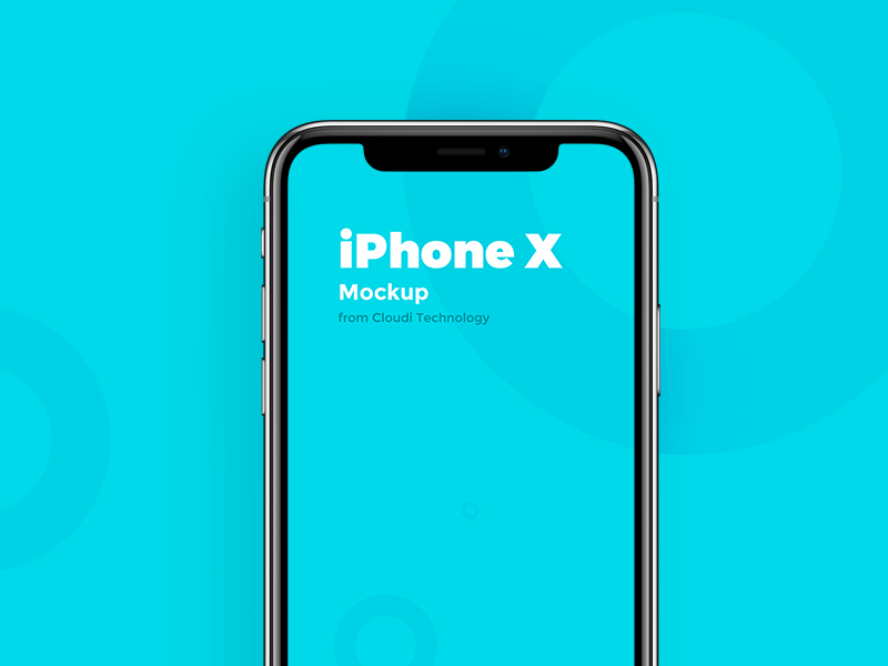 iPhone X Mockup PSD