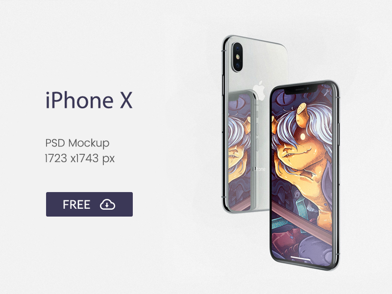 iphonex mockup dribbble