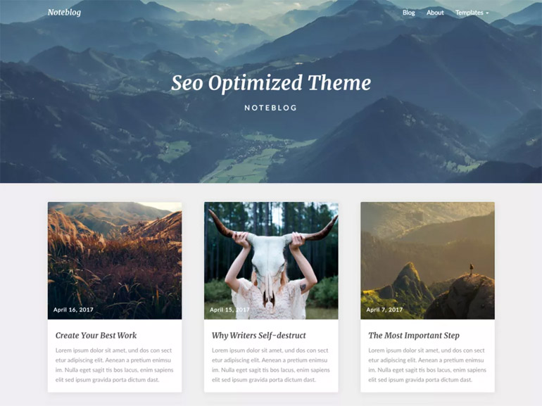 modern wordpress blog themes