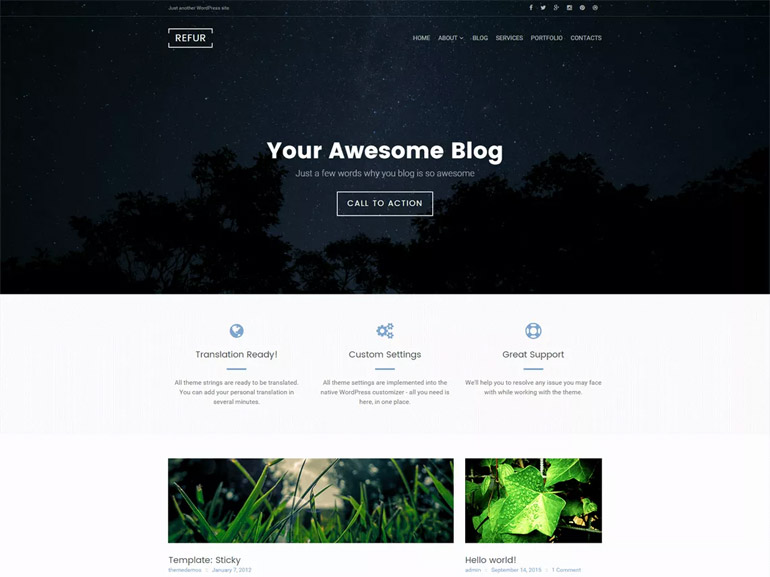 wordpress recipe blog themes