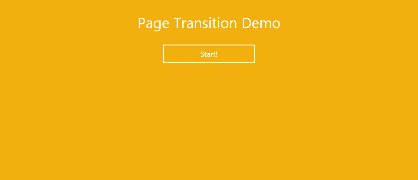 Simple Page Transition effect