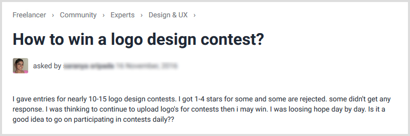 how to win a logo design contest