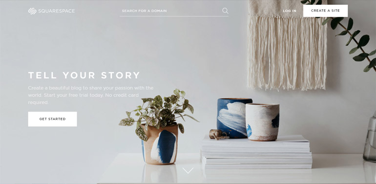 Squarespace Blogging Platform