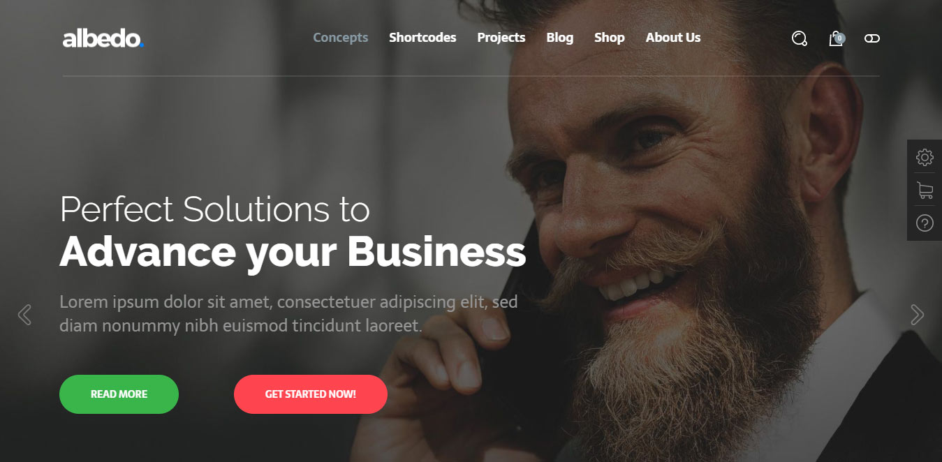 best responsive wordpress themes for business