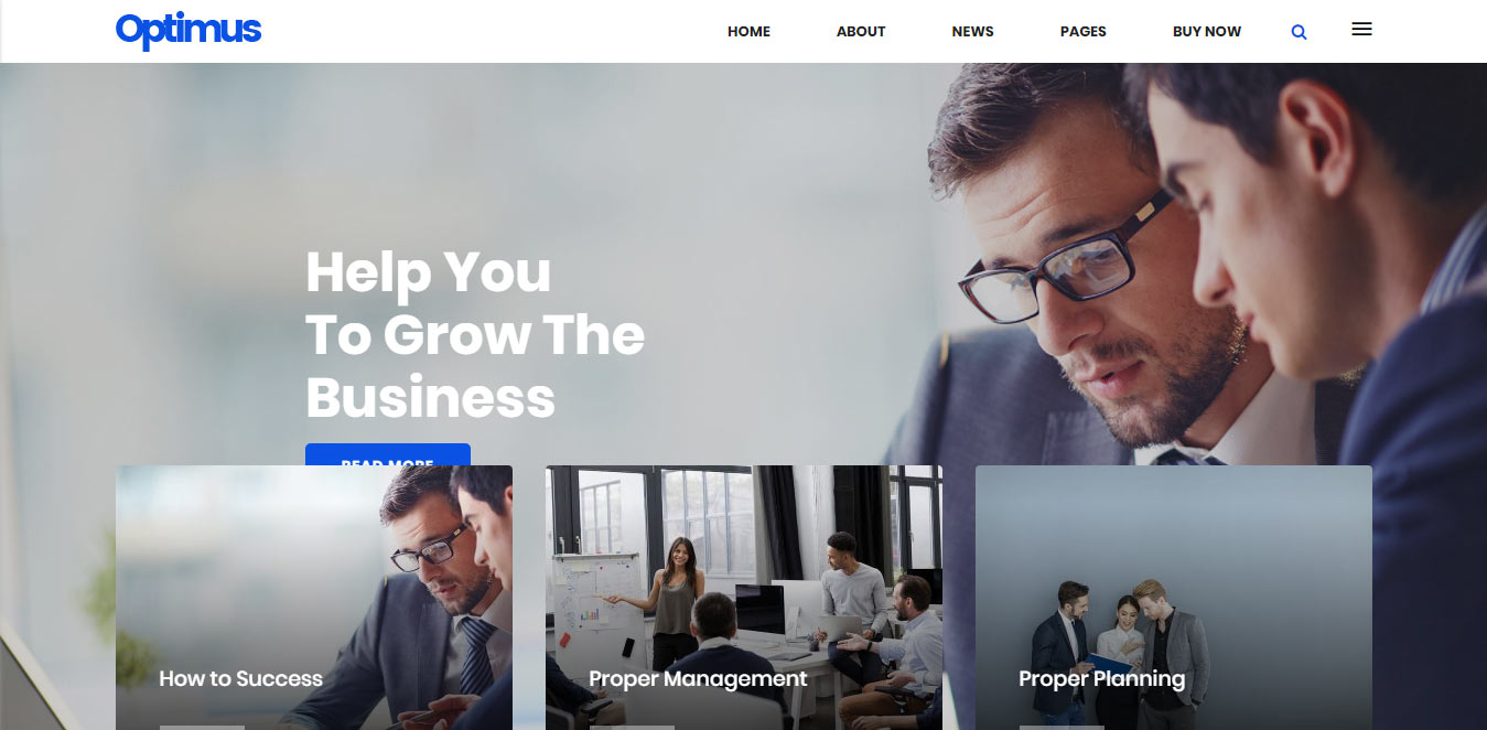 best responsive wordpress themes for business