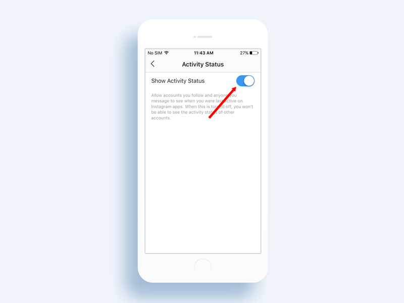 hide instagram activity status