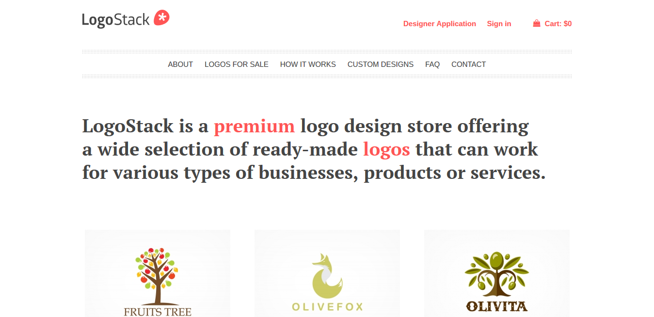 Buy a Logo; Ready Made Logo Designs for Sale