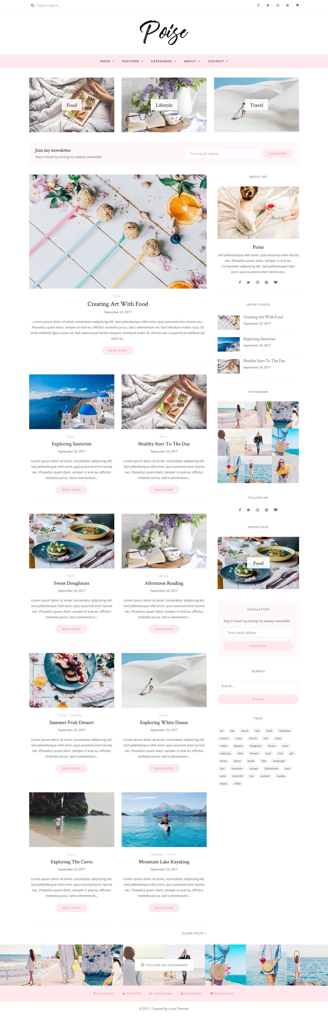 Poise WordPress Blog Theme