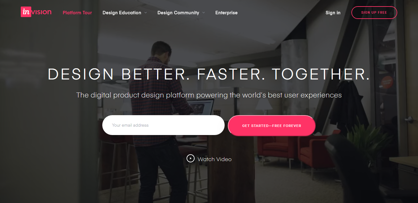 InVision Digital product design, workflow collaboration