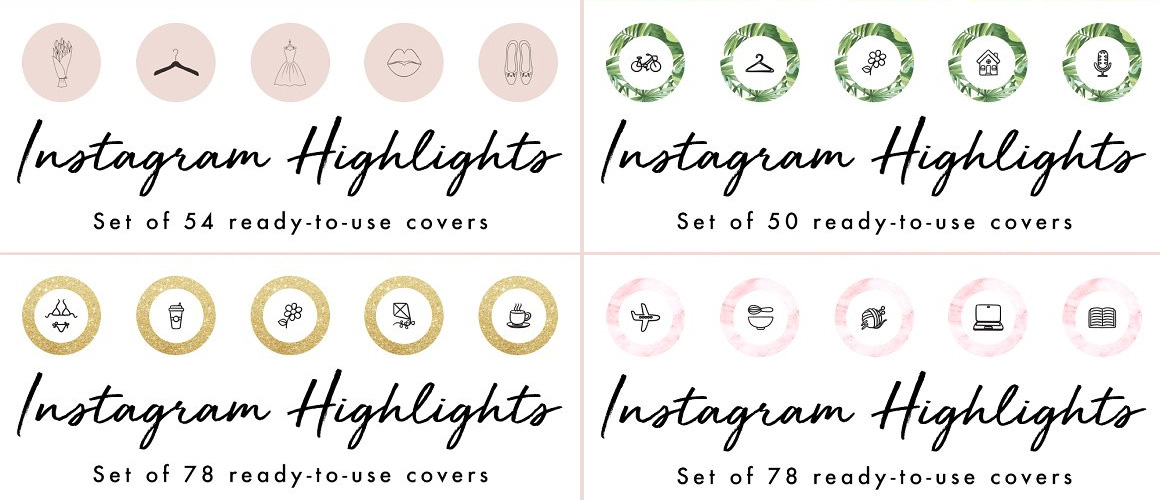 Instagram Highlights Covers