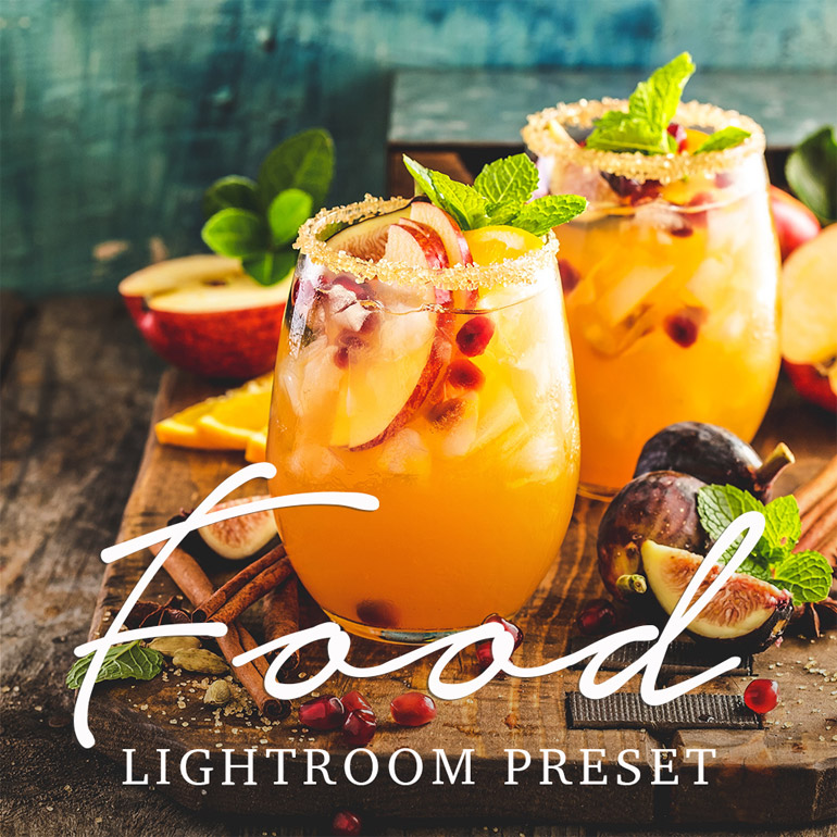 Free Food Photography Preset for Adobe Lightroom