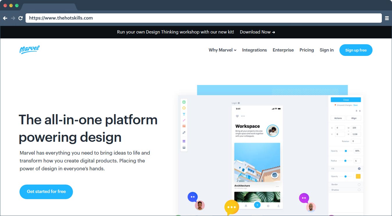 Rapid wireframe tool for iOS, Android Desktop