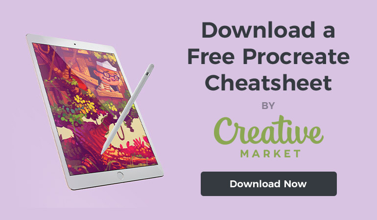 Free Procreate Cheatsheet