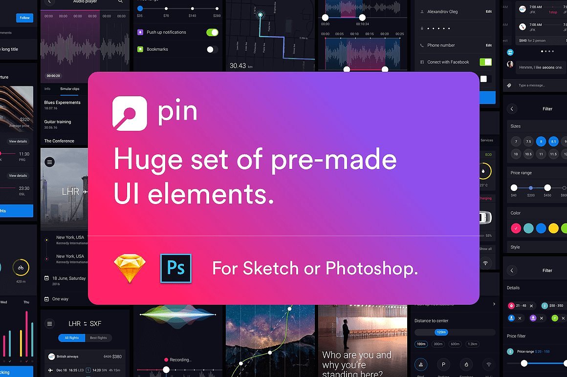 Sketch App UI Elements