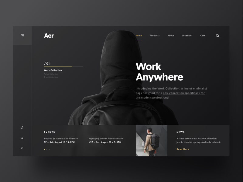 grid web ui designs