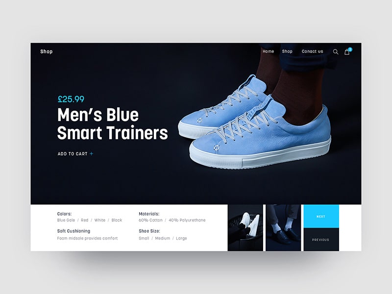 Ecommerce Header Exploration