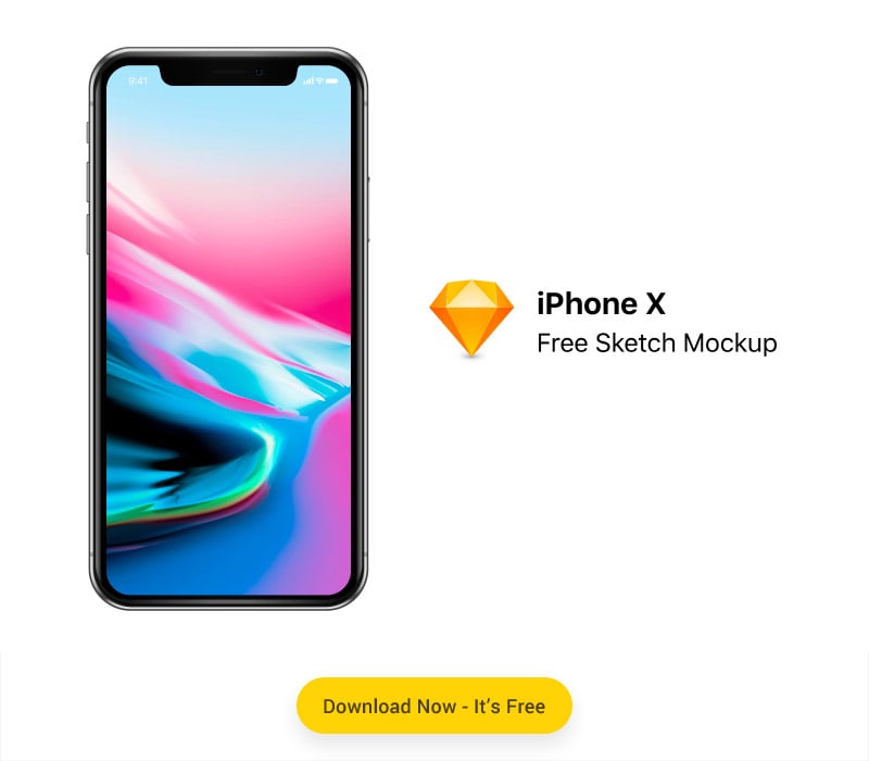 iphone x screen mockup