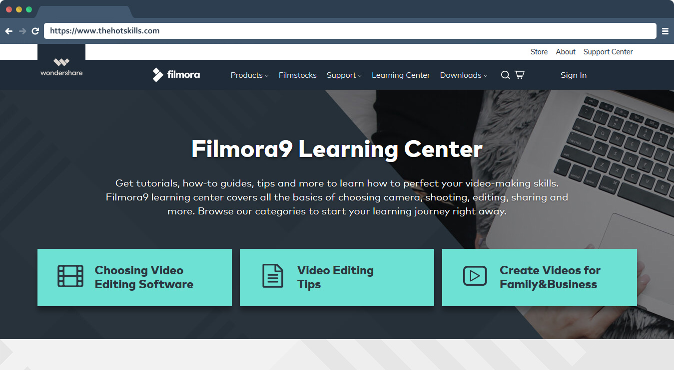 Filmora-Video Editing Learning Center
