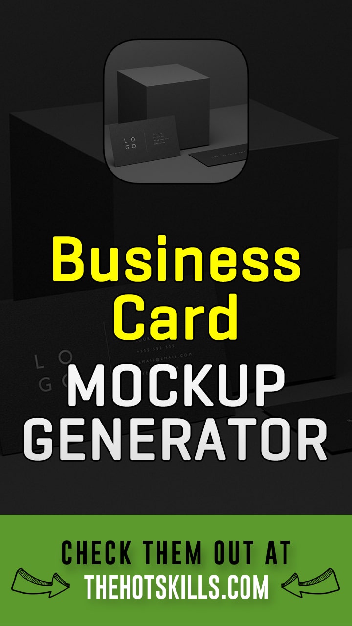 Download Business Card Mockup Generator Tools (FREE) - Thehotskills