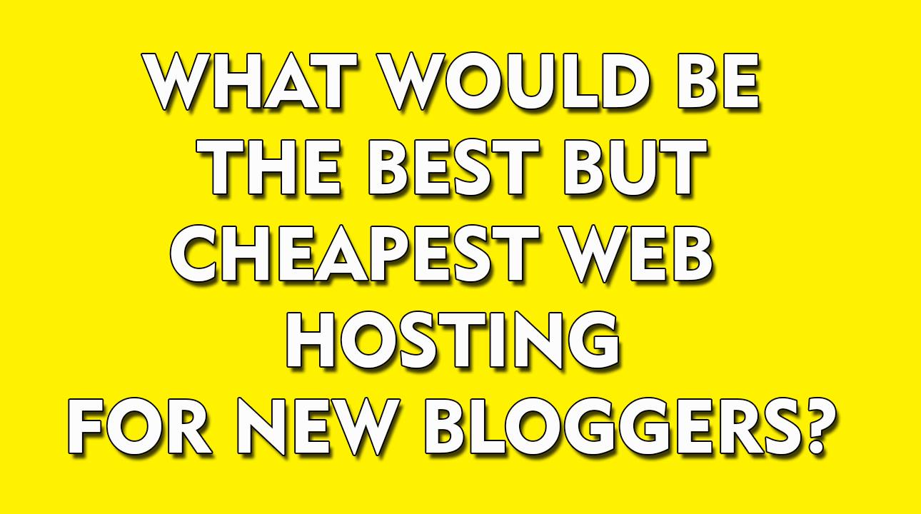 Cheapest Web Hosting