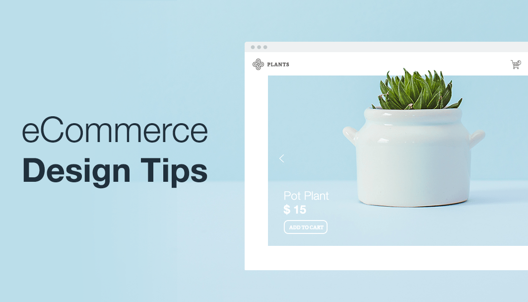 ecommere website design tips