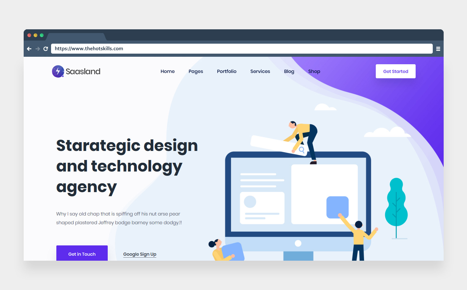 website template designs