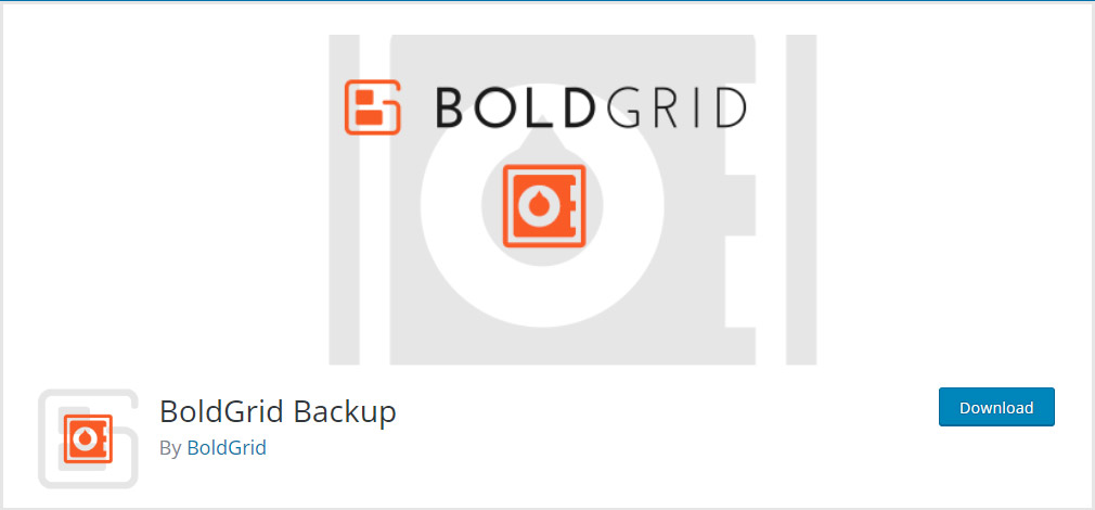 BoldGrid WordPress Backup Plugin