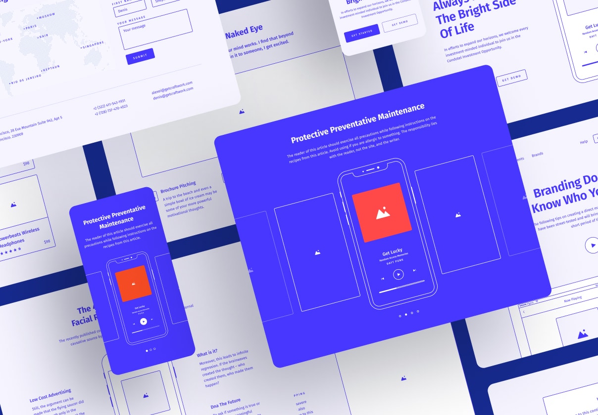 wireframe kits
