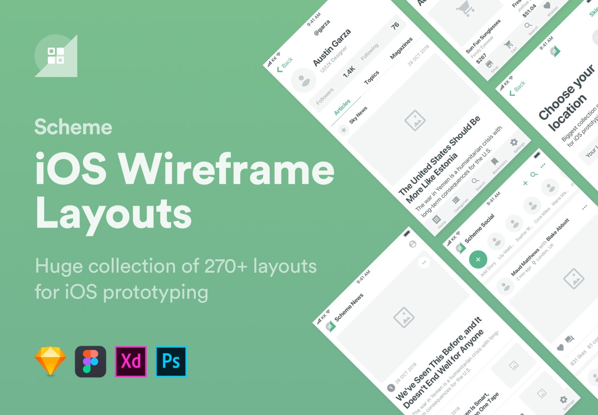 best wireframe kit sketch