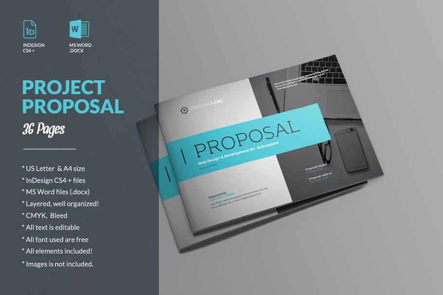 business proposal template word