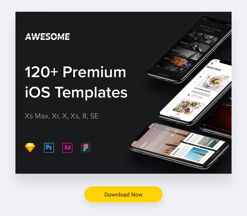 adobe xd ios ui kit free download