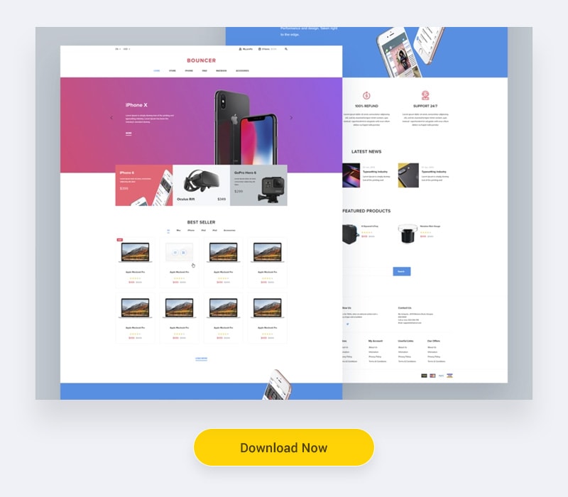 adobe xd ecommerce ui kit