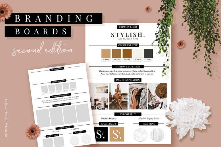 Branding & Mood Board Templates