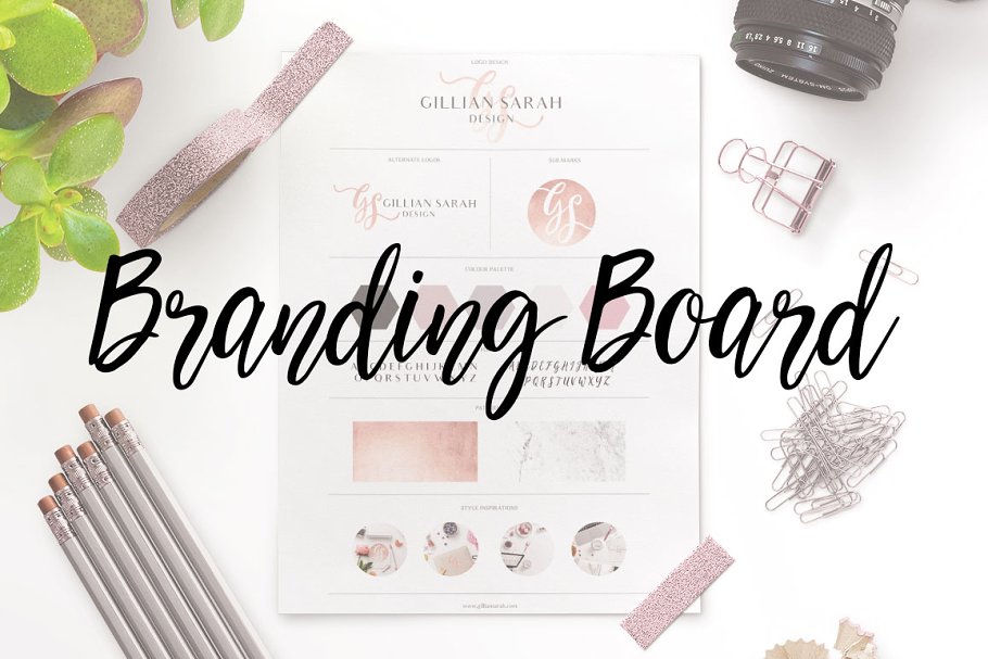 BrandingTemplate Mood Board