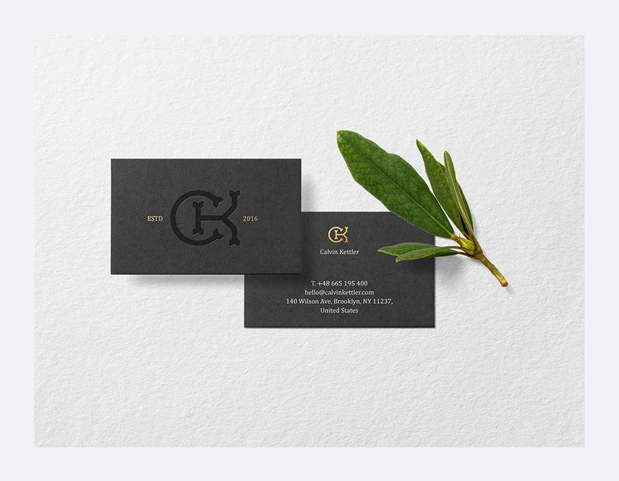 Free Business Cards Mockup Premade Scene