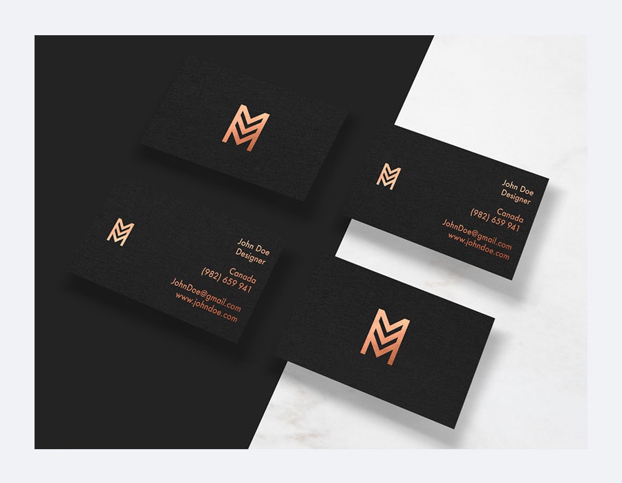 Business Cards Mockup PSD free