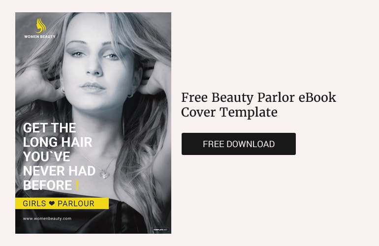 Free Beauty Parlor eBook Cover Template