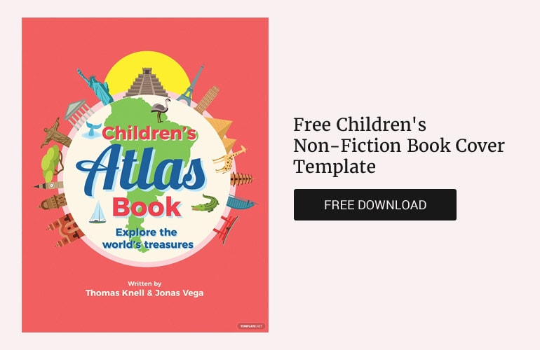 Free Children's Non-Fiction Book Cover Template