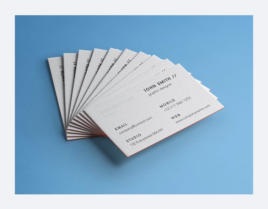 Free Psd Business Card Mockup