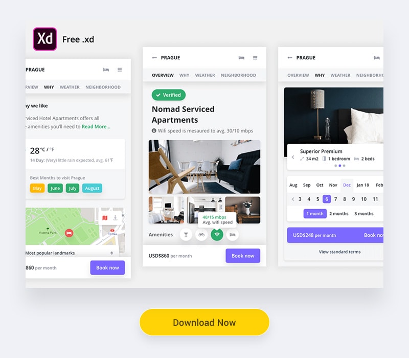 adobe xd ui kit free download