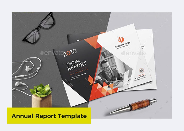 professional annual report template