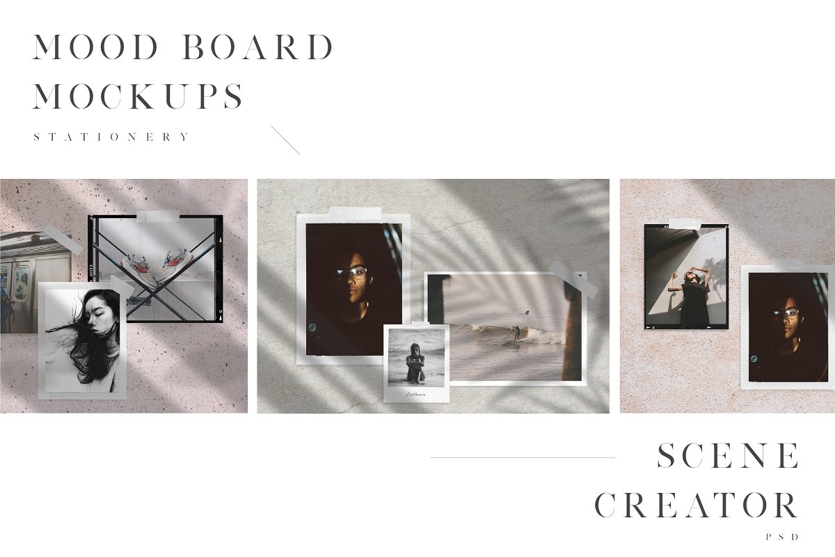 Mood Board Mockups