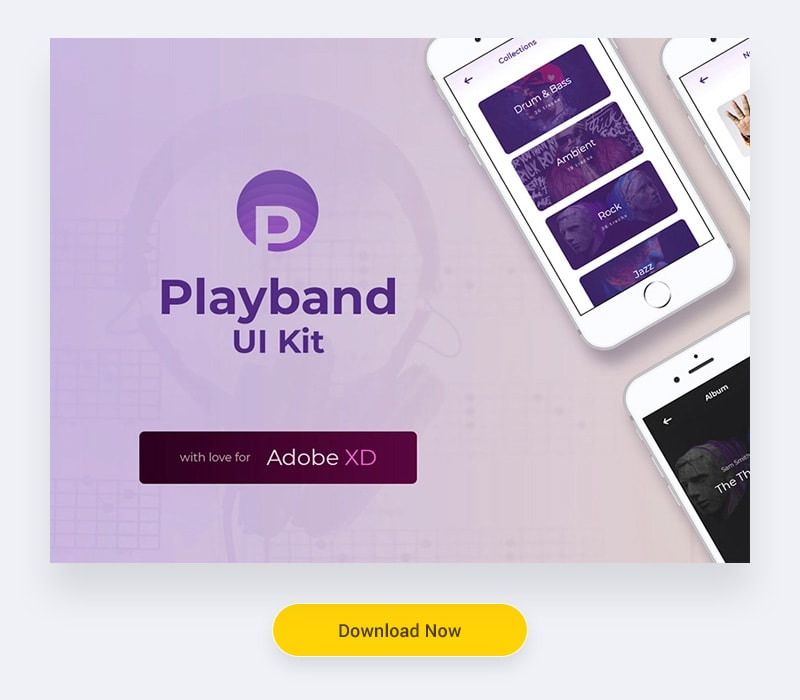 Free Music UI Kit