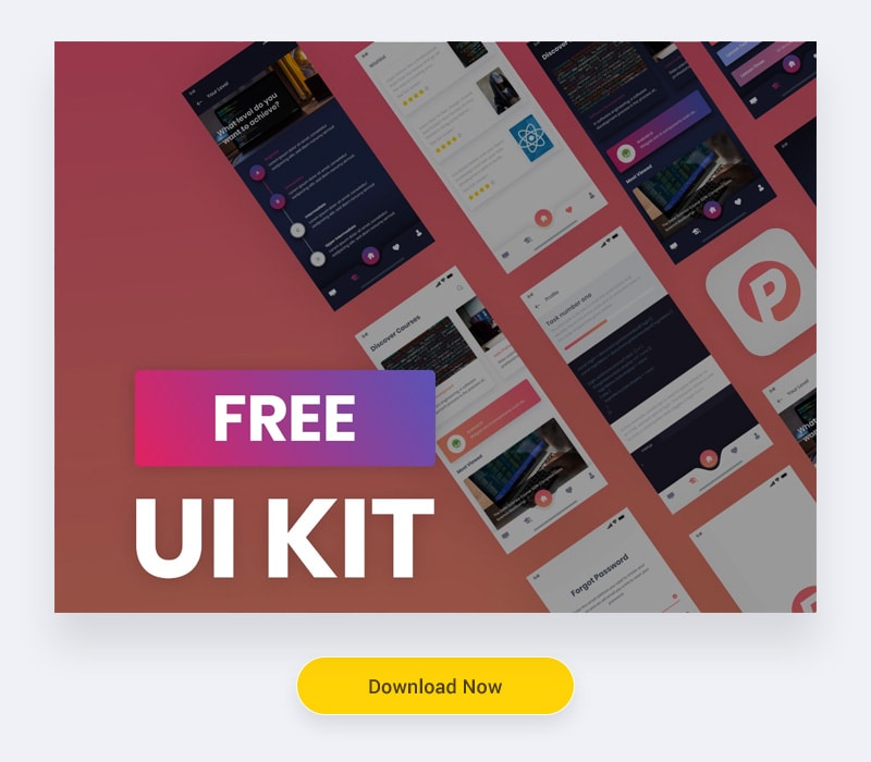 Free Adobe XD UI kit