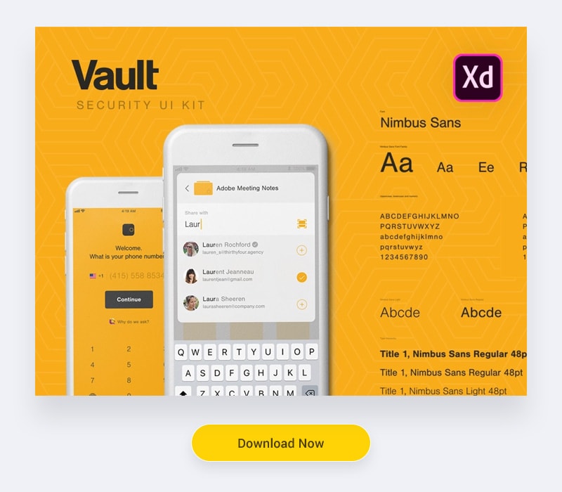 UI Kits Adobe XD